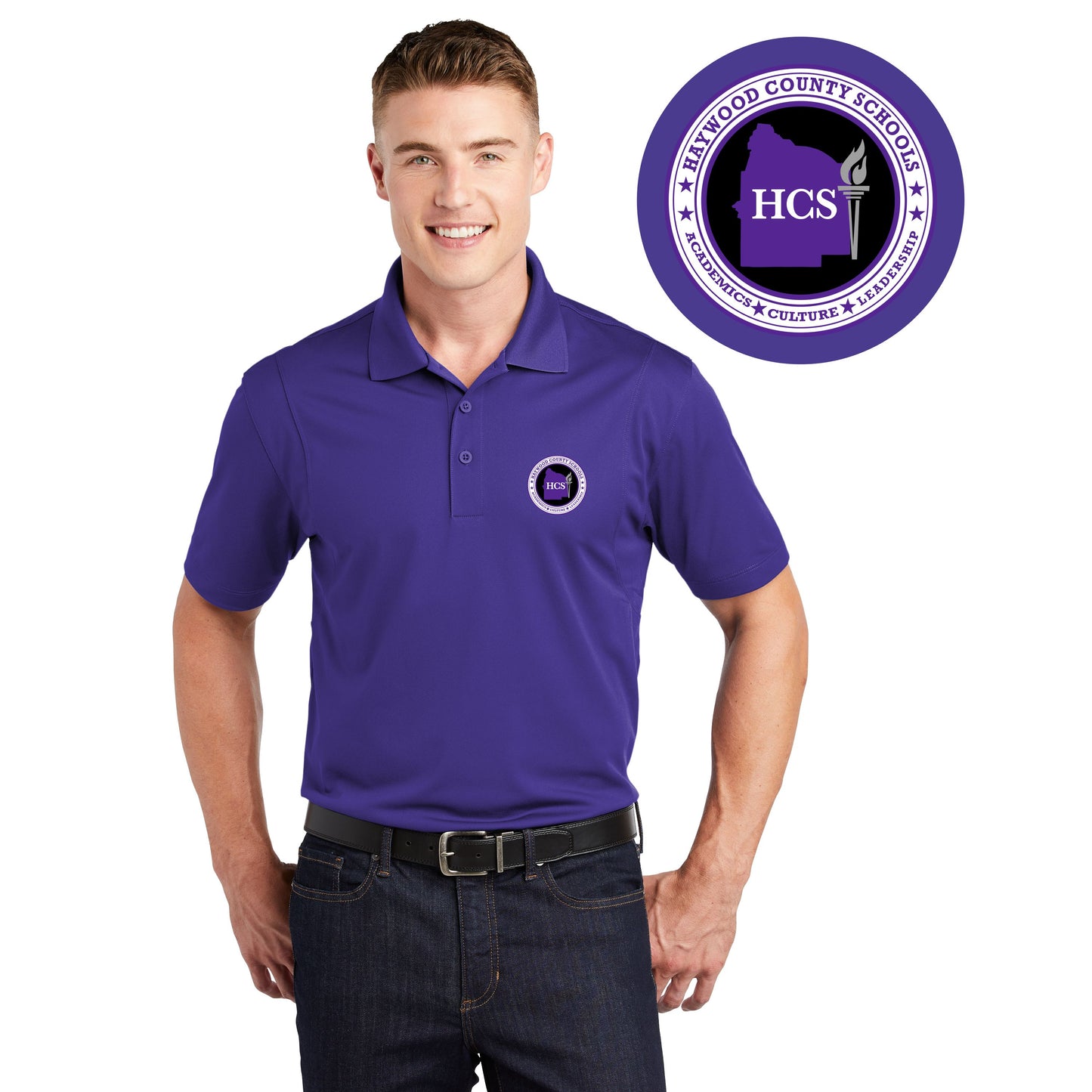 Haywood | Men Sport-Tek® Micropique Sport-Wick® Polo