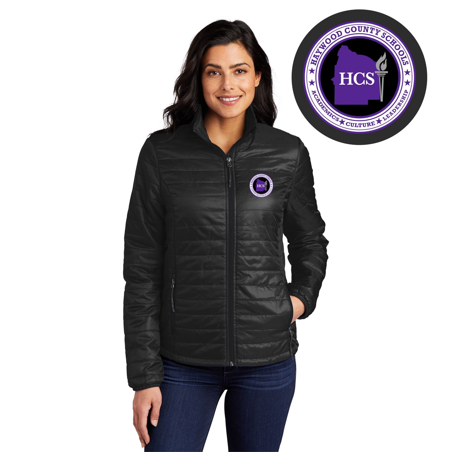 Haywood| Ladies Packable Puffy Jacket