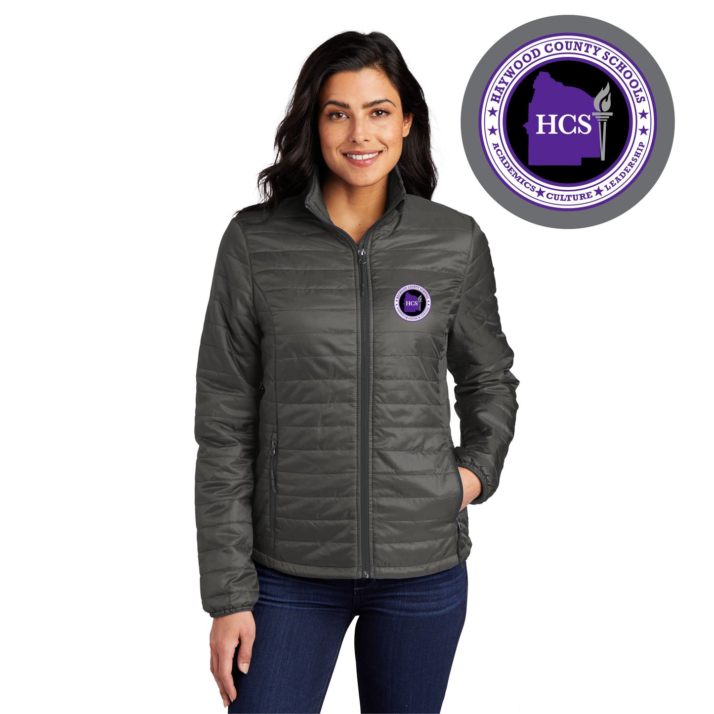 Haywood| Ladies Packable Puffy Jacket