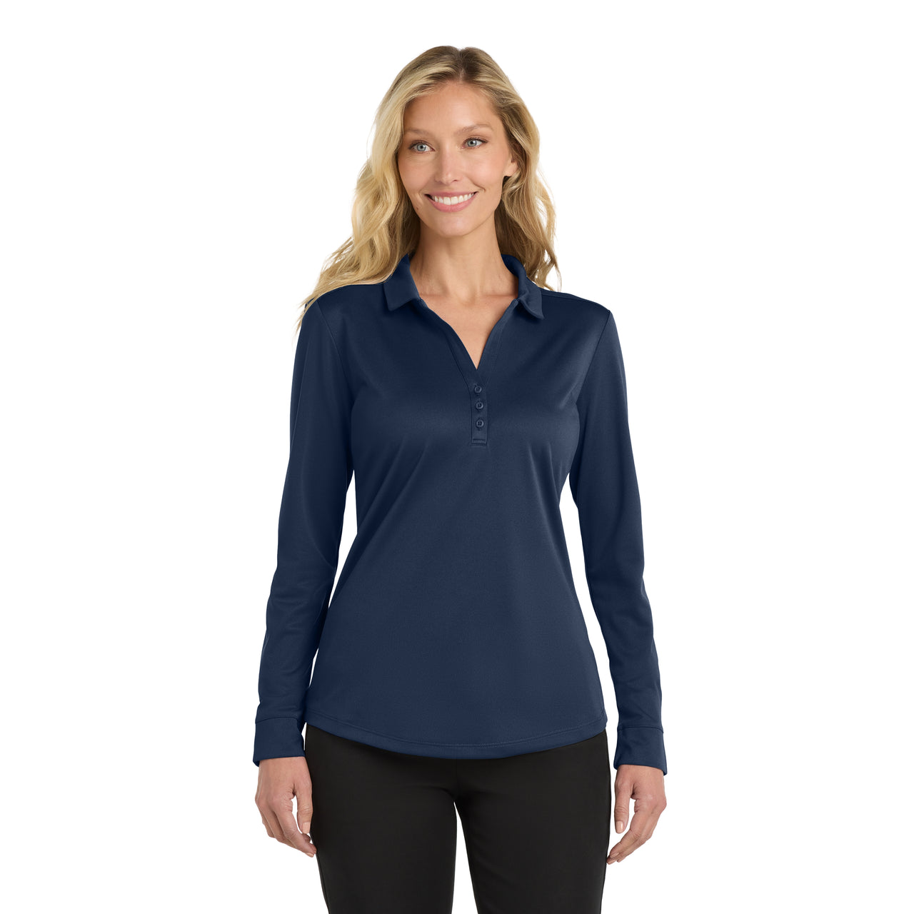 CECOMS | Performance Long Sleeve Women's Polo (L540LS)