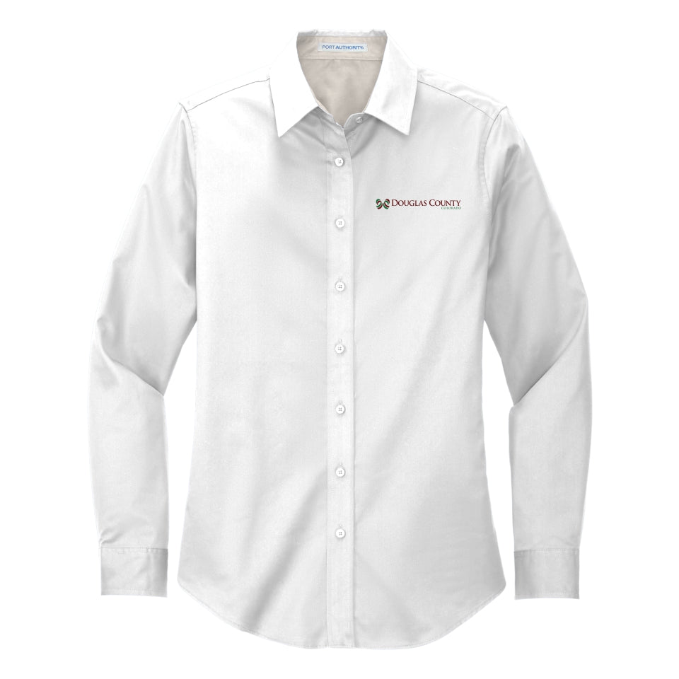 Douglas Co. Gov. | Port Authority® Women's Long Sleeve Easy Care Shirt (L608)