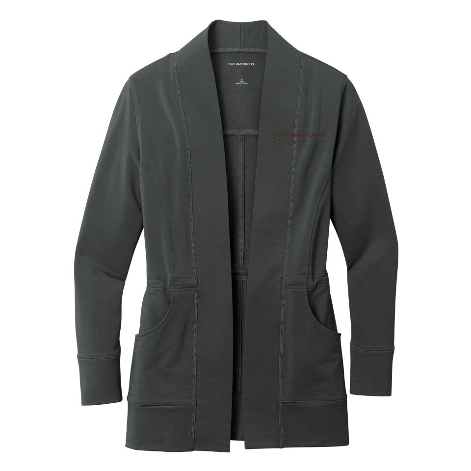 Douglas Co. Gov. | Port Authority® Women's Microterry Cardigan (LK825)