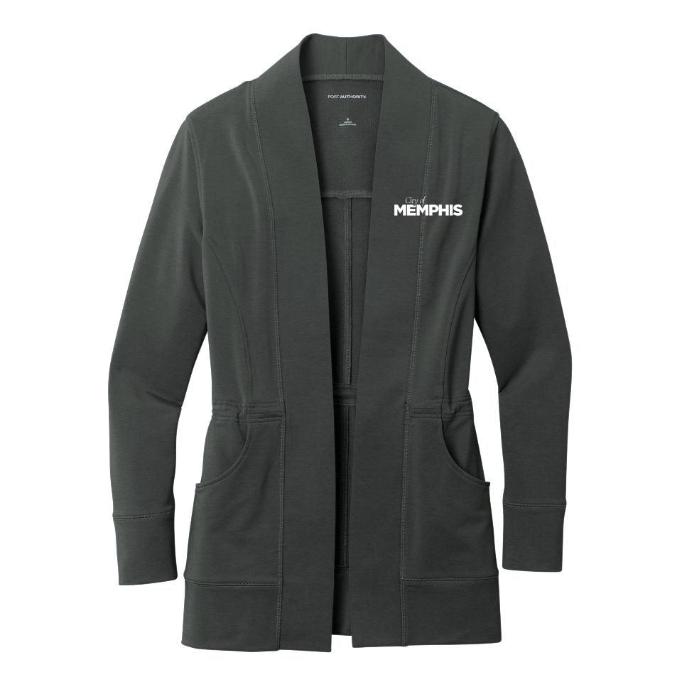 City of Memphis | Port Authority® Women's Microterry Cardigan (LK825)