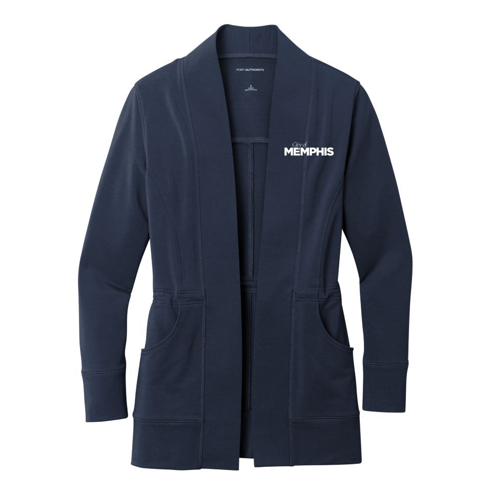 City of Memphis | Port Authority® Women's Microterry Cardigan (LK825)