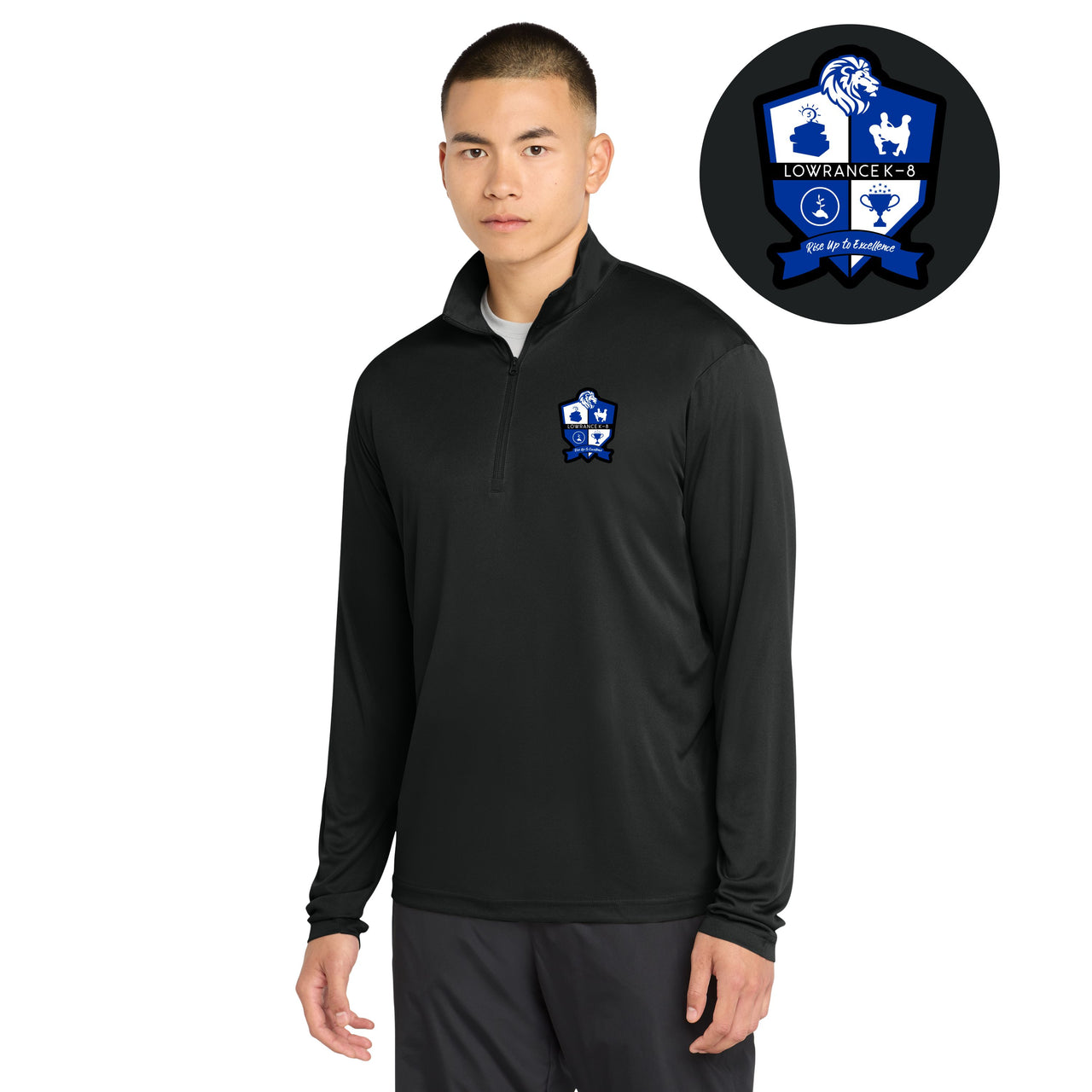 Lowrance K-8 | Sport-Tek® PosiCharge® Competitor™ 1/4-Zip Pullover (ST357)
