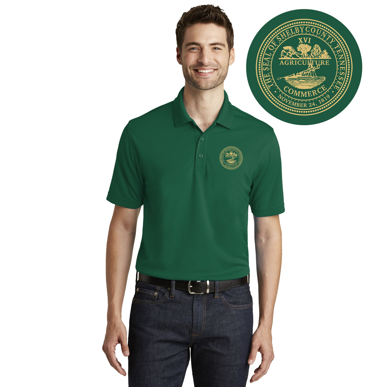 Shelby County Gov. | Men's Polo