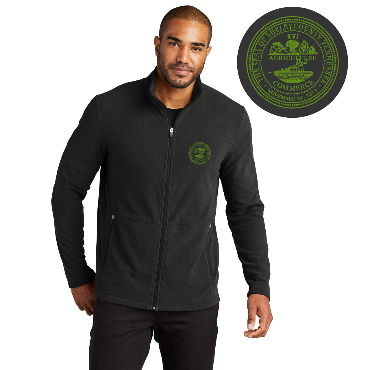 Shelby County Gov. | Men's Microfleece Jacket