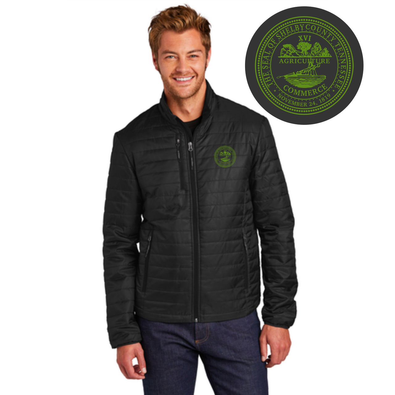 Shelby County Gov. | Men's Puffy Jacket