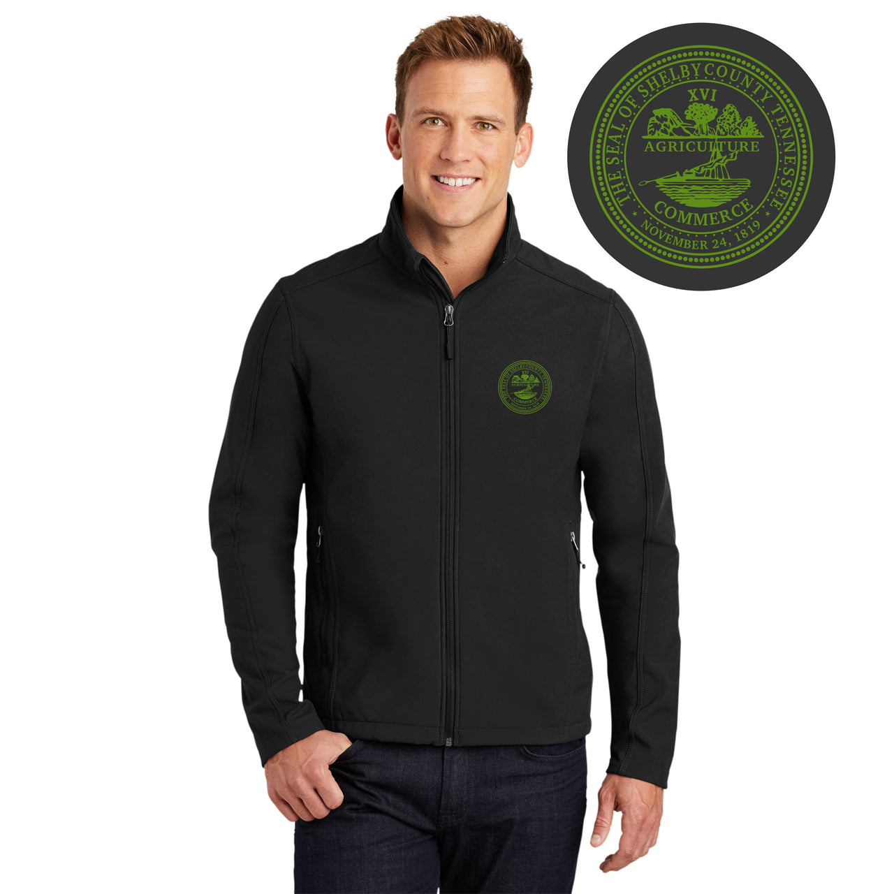 Shelby County Gov. | Men's Core Soft Shell Jacket