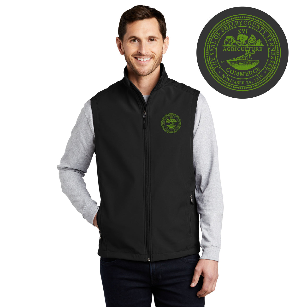 Shelby County Gov. | Men's Core Soft Shell Vest