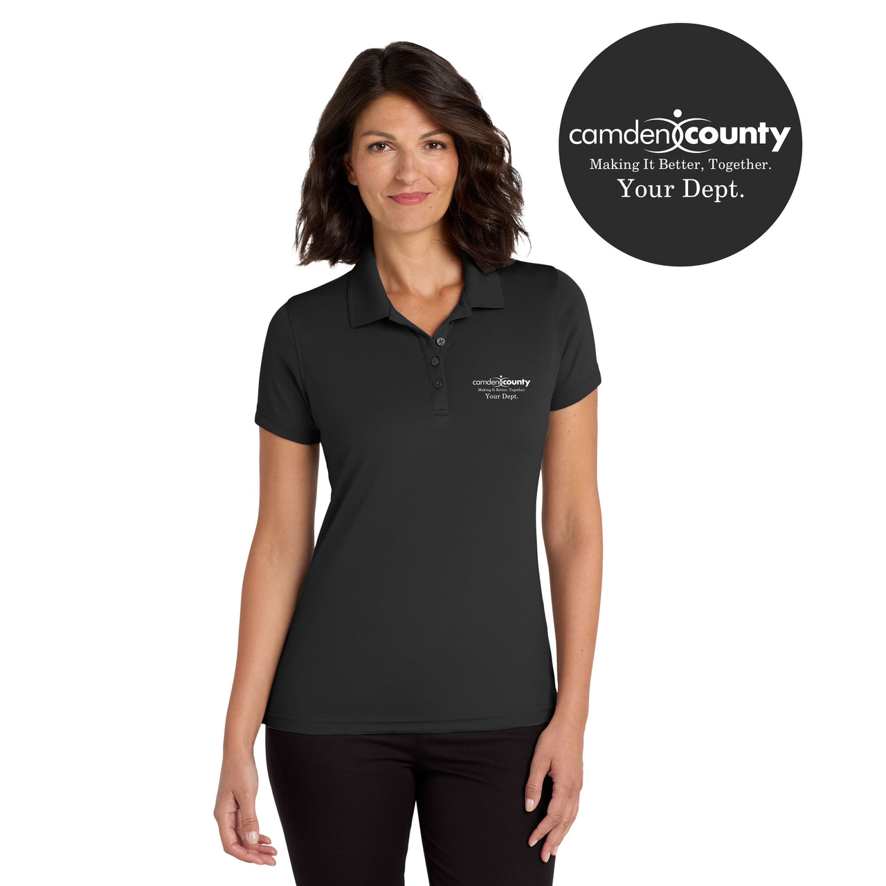 Camden Co. | Women's Micro-Mesh Polo