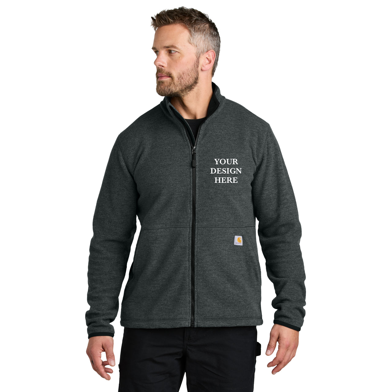 Carhartt | Textured Full-Zip Fleece Jacket