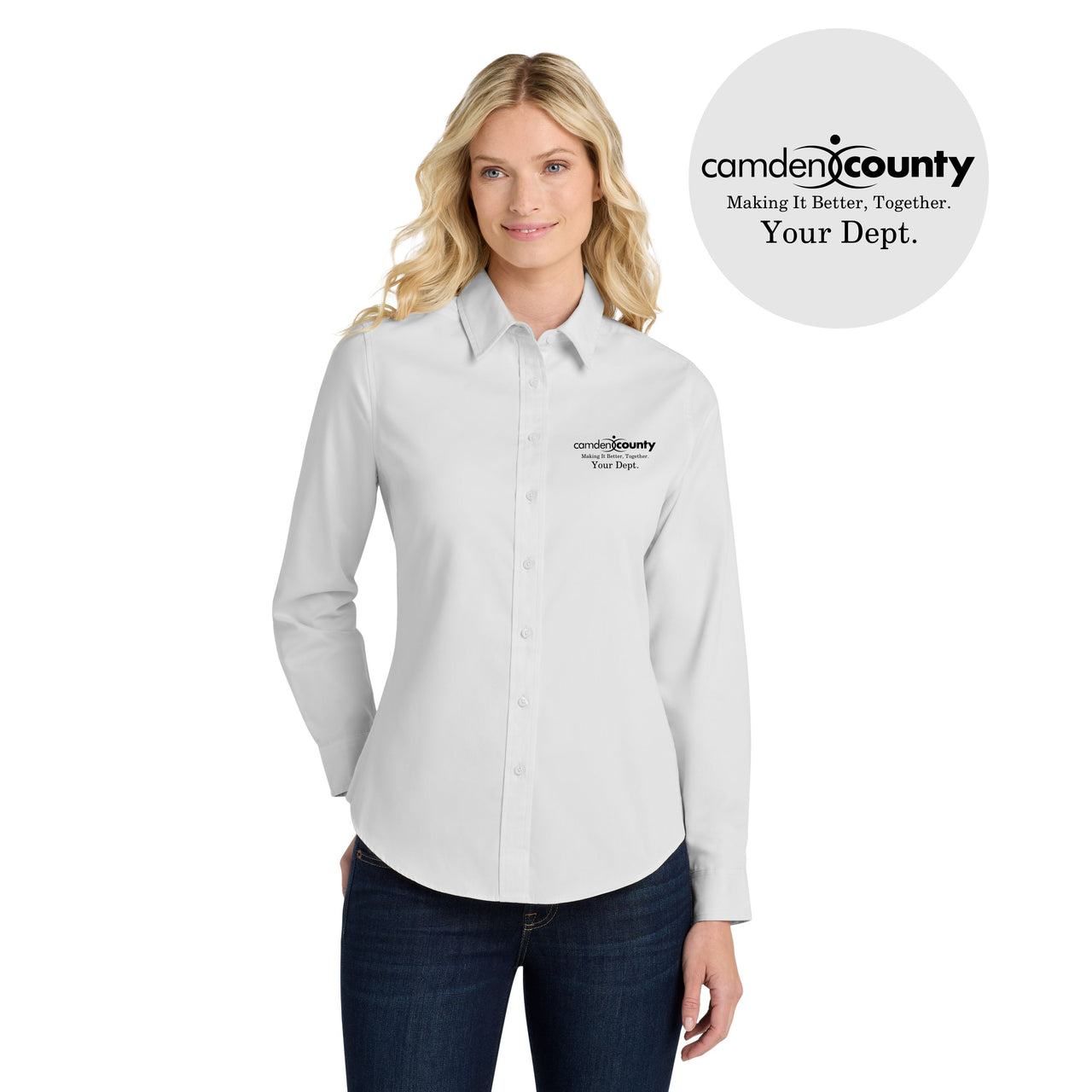 Camden Co. | Women's Long Sleeve Easy Care Shirt