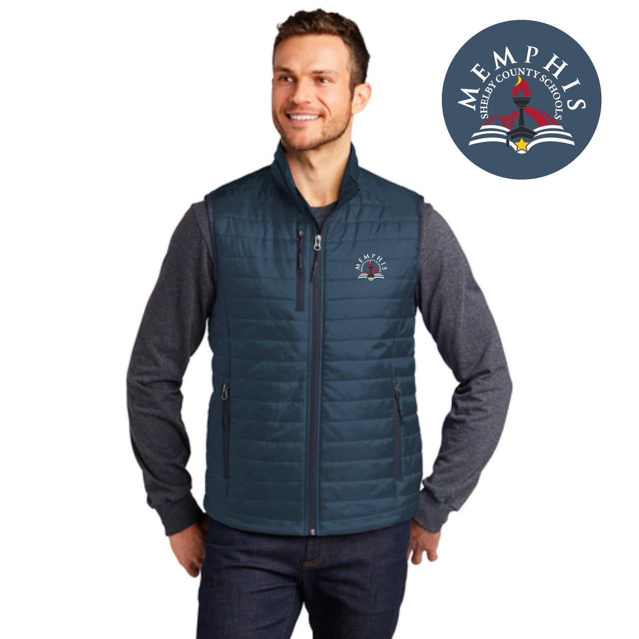 MSCS | Men Packable Puffy Vest