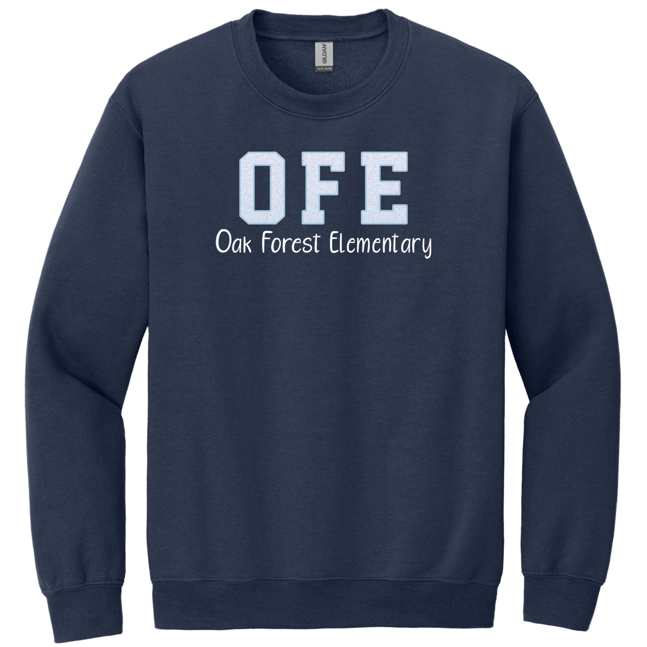 Oak Forest Elementary | Glitter Sweatshirt