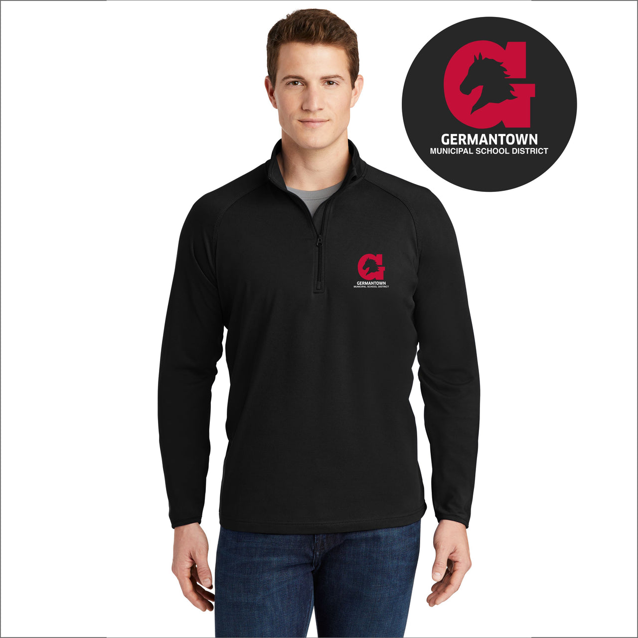 GMSD | Men's 1/4-Zip Pullover