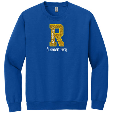 Ross Elementary | Glitter Sweatshirt