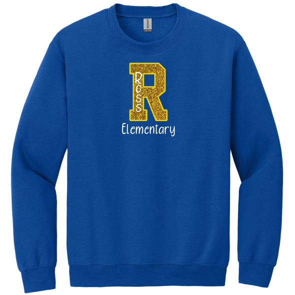 Ross Elementary | Glitter Sweatshirt