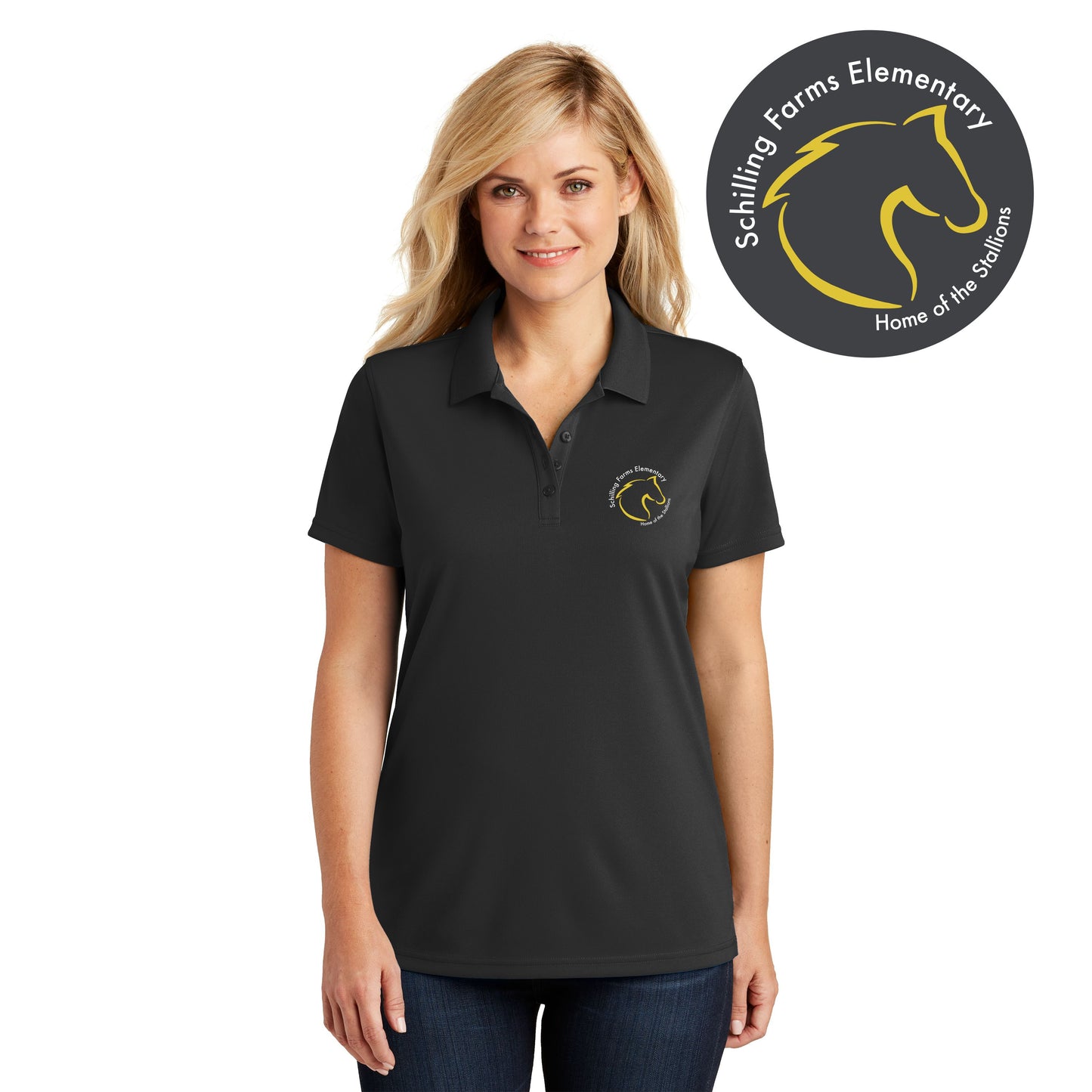 Schilling Farms | Ladies Dry Zone® UV Micro-Mesh Polo