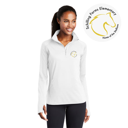 Schilling Farms | Ladies Stretch 1/4-Zip Pullover