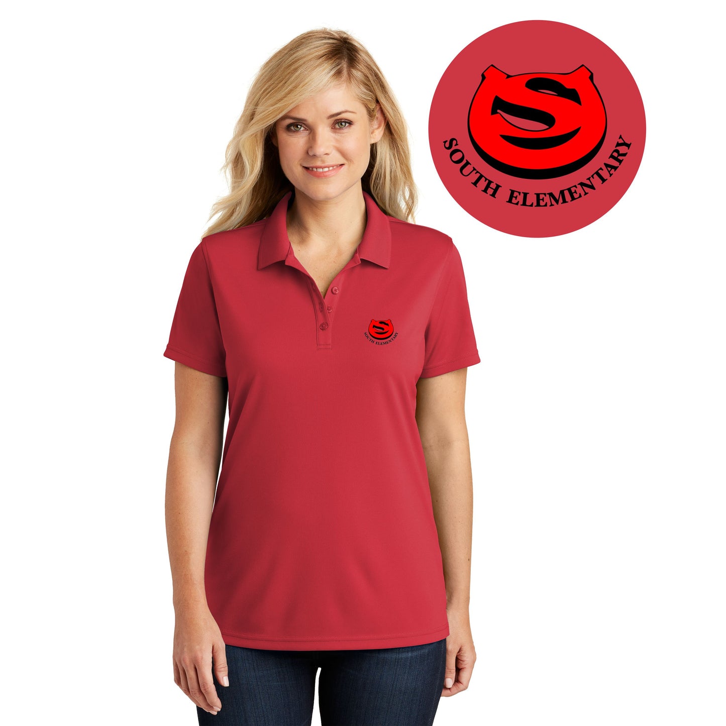 SOUTH ELEMENTARY |  LADIES DRY ZONE® UV MICRO-MESH POLO