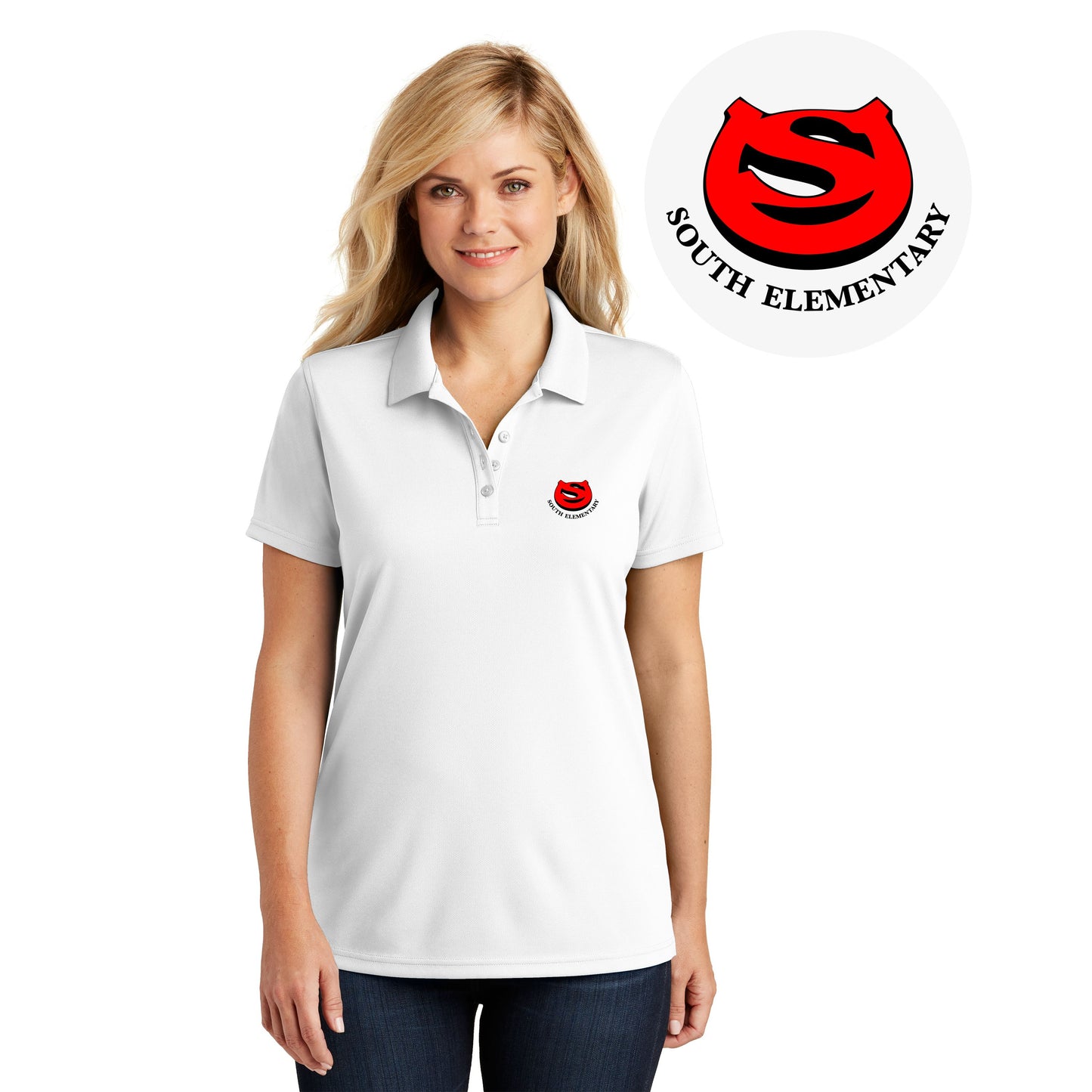 SOUTH ELEMENTARY |  LADIES DRY ZONE® UV MICRO-MESH POLO