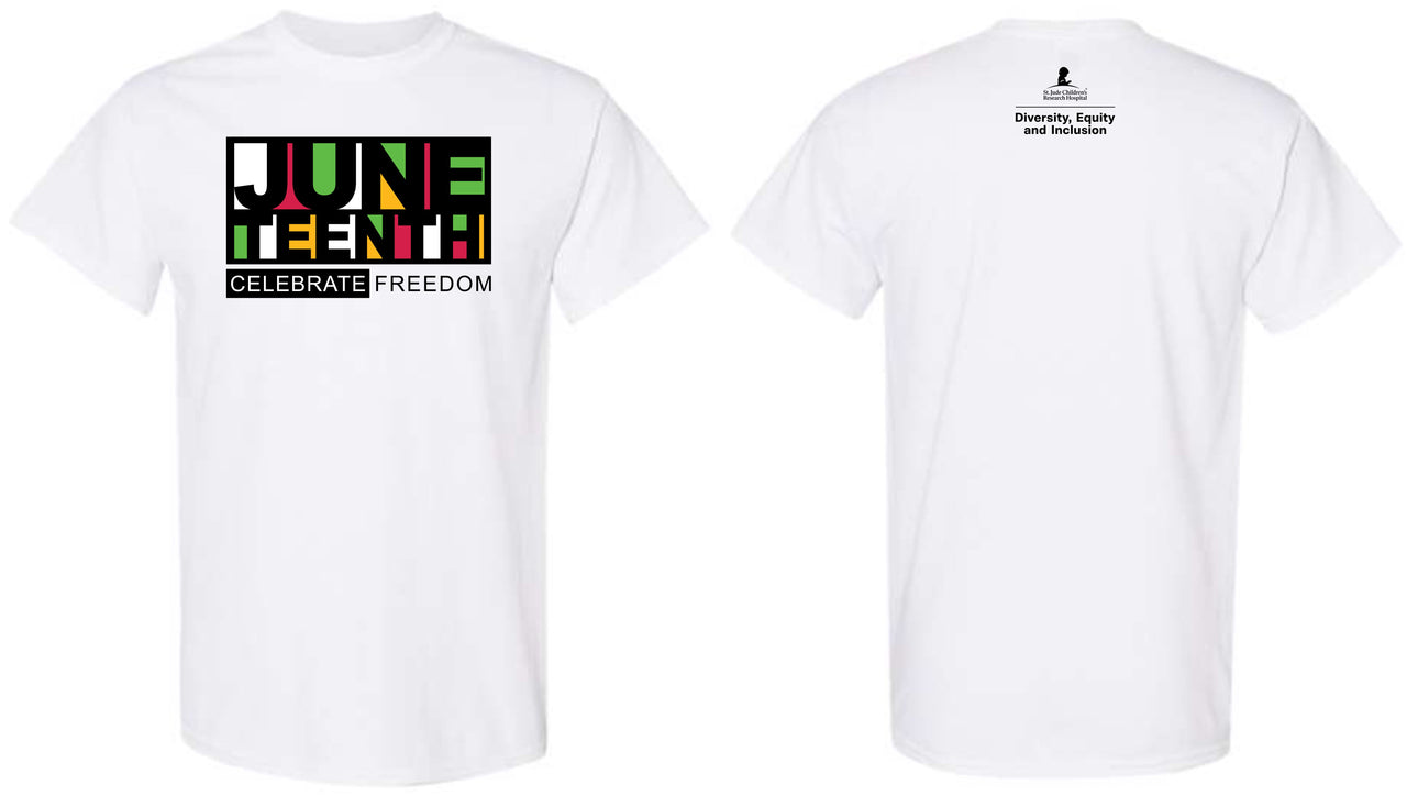 St. Jude Juneteenth Celebration | White T-shirt