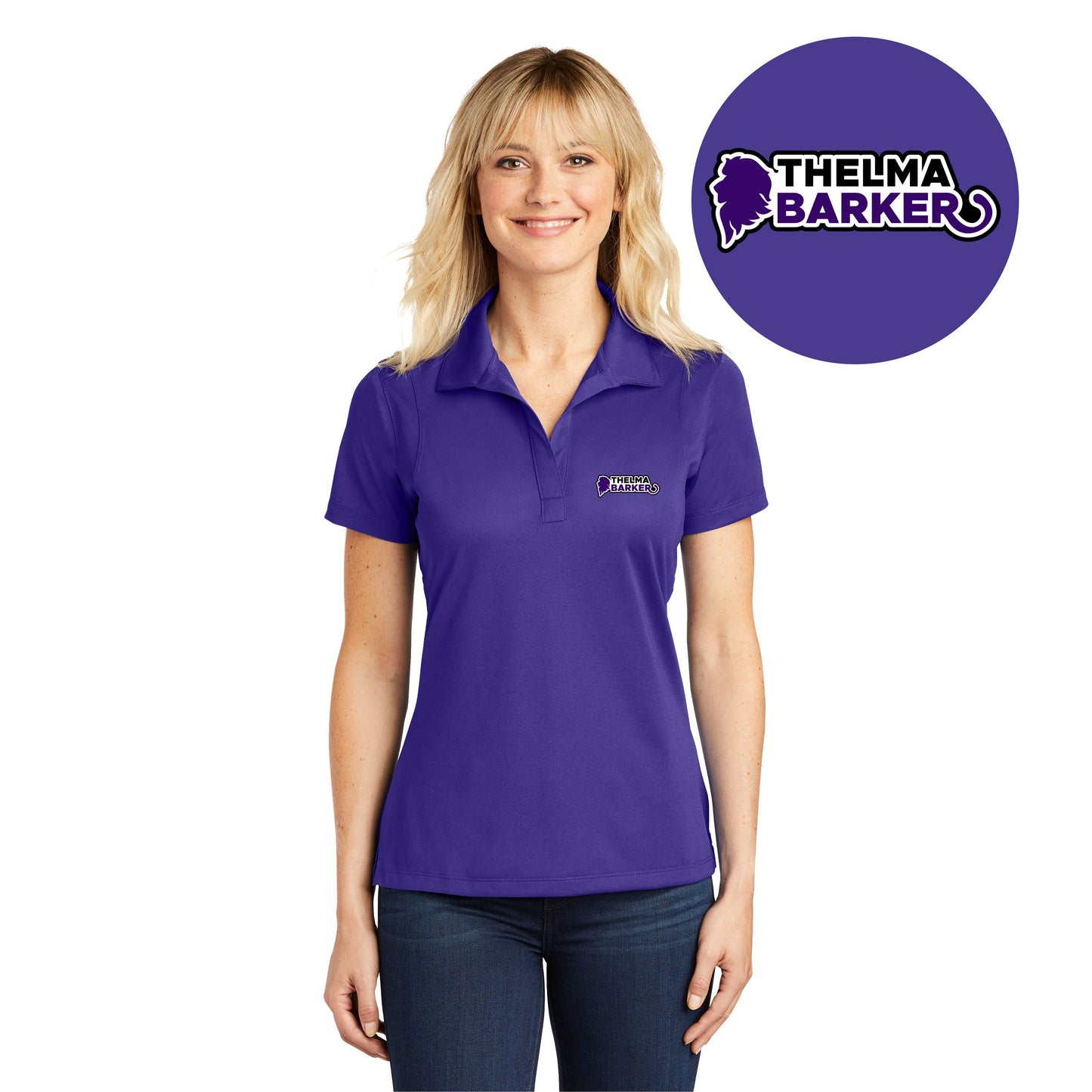 THELMA BARKER ELEMENTARY |   Ladies Micropique Sport-Wick® Polo