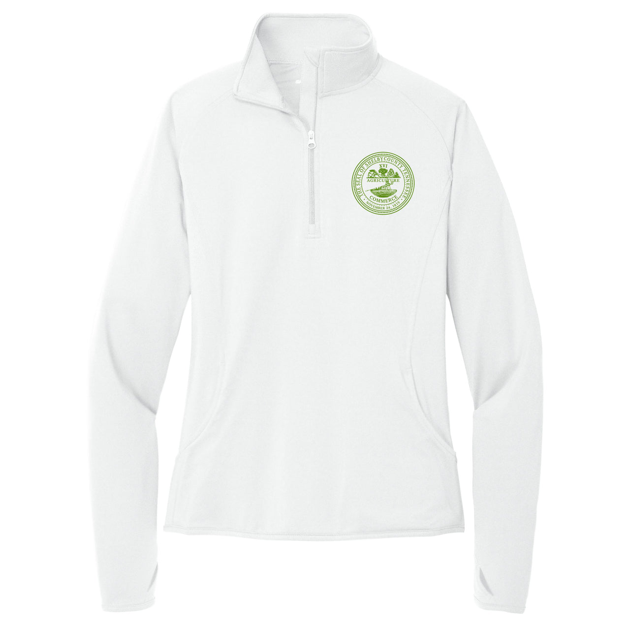 Shelby County Gov. | Ladies Stretch 1/4-Zip Pullover