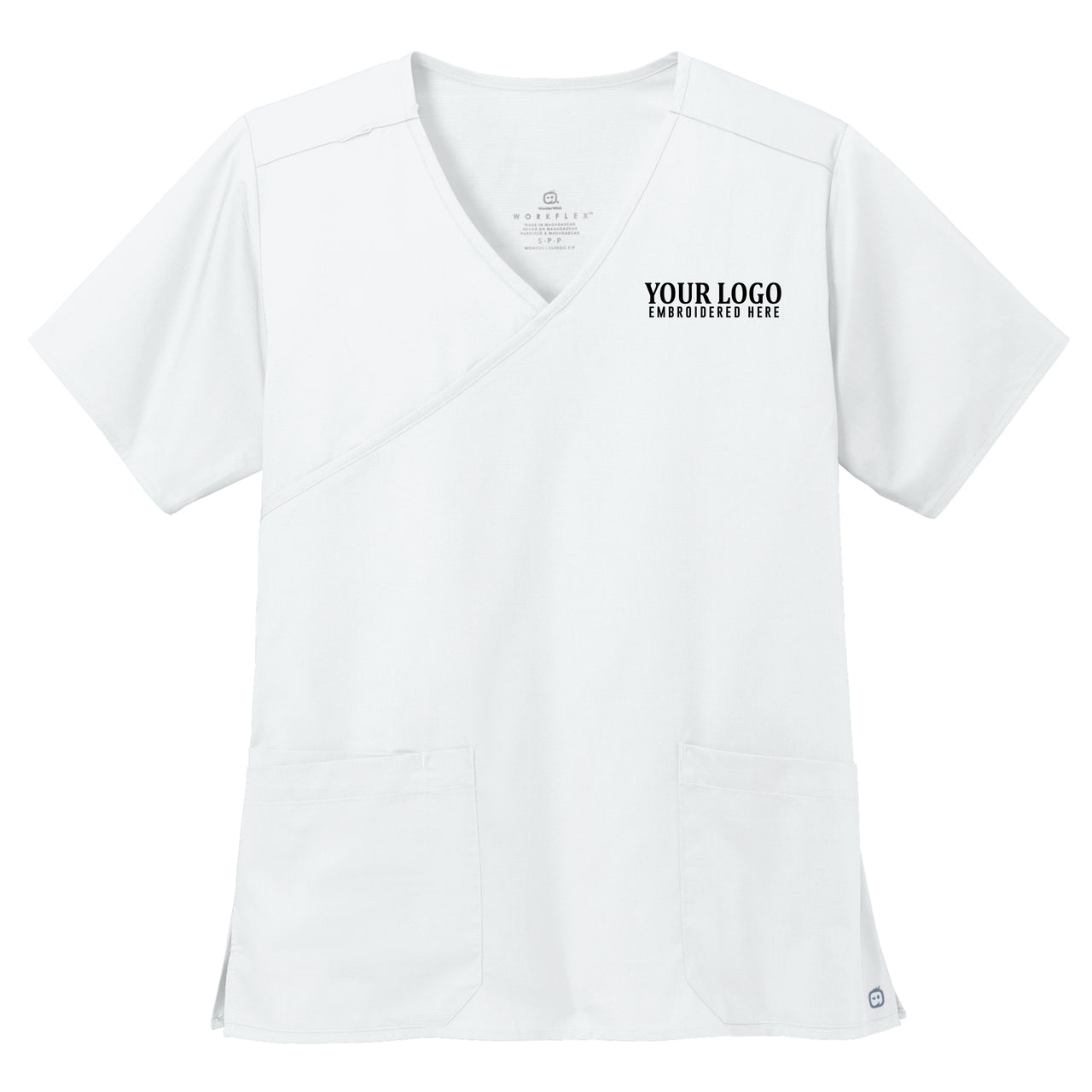 UVC | Wink® Women’s WorkFlex™ Mock Wrap Top (WW4760)