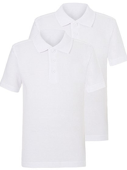 PCA | White Polos | 6th-12th Grade