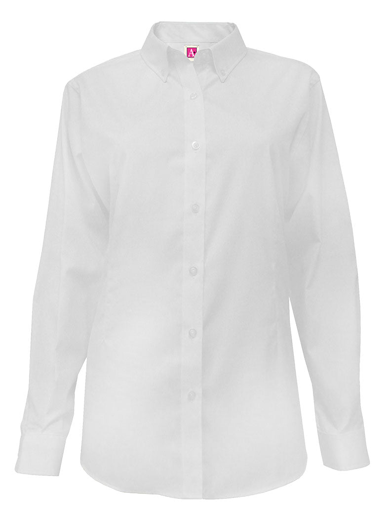 PCA | Girl's/Women White Oxford Shirt | 6th-12th Grade