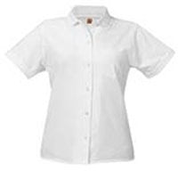 PCA | Girl's/Women White Oxford Shirt | 6th-12th Grade