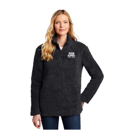 Ladies Cozy 1/4-Zip Fleece