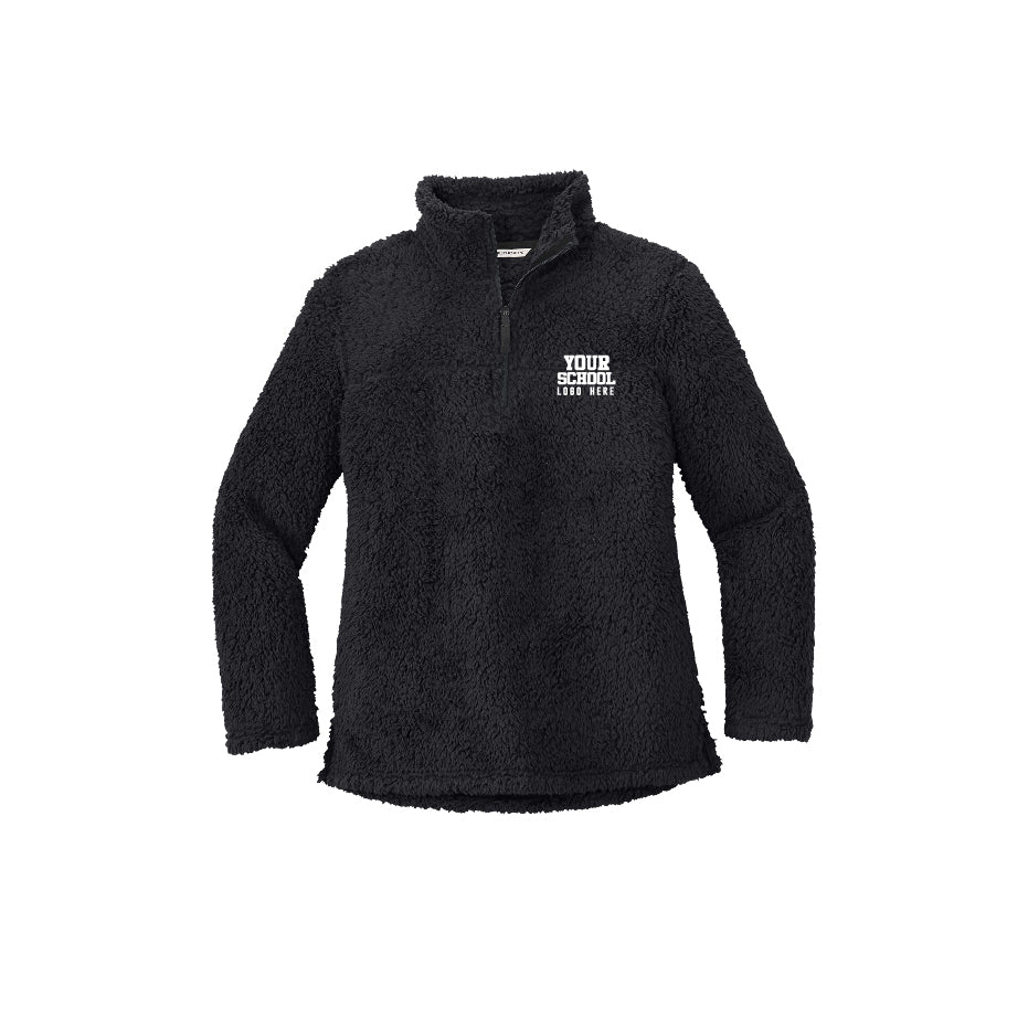 Ladies Cozy 1/4-Zip Fleece