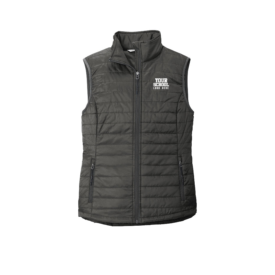 Ladies Packable Puffy Vest