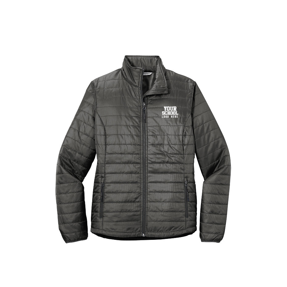 Ladies Packable Puffy Jacket