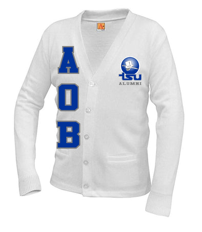 White AOB Cardigans, TSU Alumni