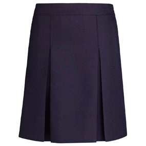 Navy Solid Skirts